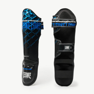 Leone Shinguards MMA CAGE- Blue
